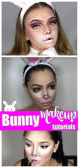 bunny makeup tutorials and