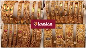 joyalukkas gold bangles collections