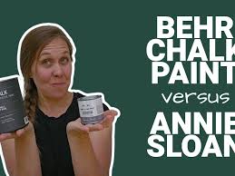 Behr Chalk Paint Review Side By Side