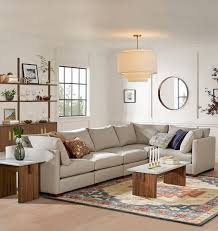 won leather 5 piece sectional sofa