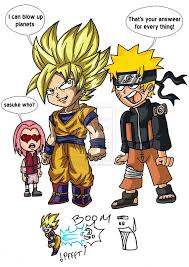 Now this crazy dream come true. Dbz And Naruto Posted By John Anderson