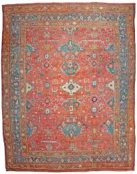 antique ushak carpet anatolia