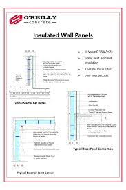 Insulated Wall Panels O Reilly Concrete