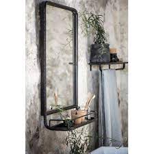 Trouva Wall Mirror With Mini Shelf