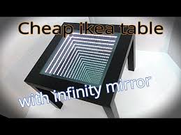 Infinity Mirror From Ikea Table