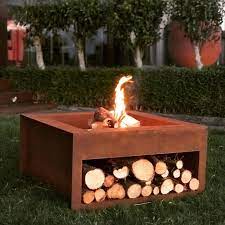 china fire pit and corten steel fire