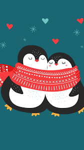 cute couple wallpaper 4k penguin