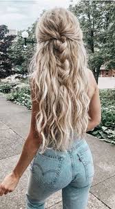 If you have long hair and are bored of your typical hairdos, try having long hair with bangs. Icy Blonde Hair Color Ideas