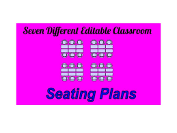 clroom seating plans