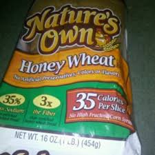 light honey wheat bread and nutrition facts