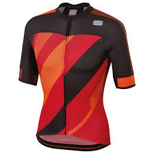Sportful Bodyfit Pro 2 0 X Jersey Cycling Jersey Red Orange Sdr Black S
