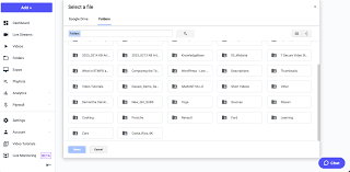 upload your files from google drive