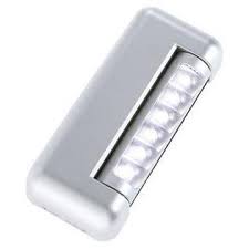 Light It By Fulcrum Light It By Fulcrum Led Wireless Under Cabinet Tap Light Silver