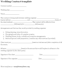 Event Management Contract Template