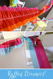 Handmade home decores great for any festive occasion… Blog Pizzazzerie Paper Streamers Crepe Paper Crepe Paper Streamers