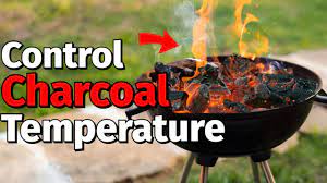 control rature charcoal grill