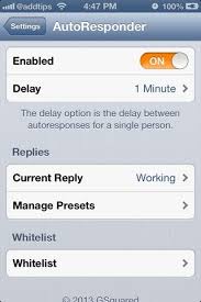What most of the users do not know is that there is a way to auto reply to text messages on your iphone to notify the caller that you cannot take the call at the moment. Set Up Auto Replies For Sms Imessage On Iphone With Autoresponder 2