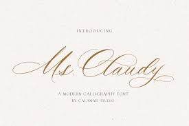 my top 9 calligraphy fonts for wedding