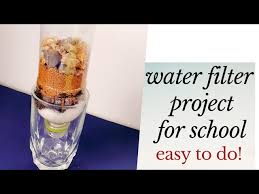 how to make a simple water filter