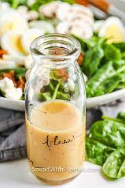 spinach salad dressing ready in 15