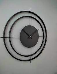 Metal Large Modern Wall Clock Oversized
