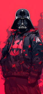 hypebeast darth vader red wallpapers