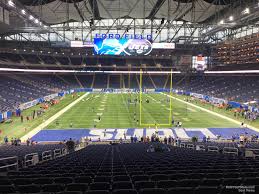 Ford Field Section 137 Detroit Lions Rateyourseats Com