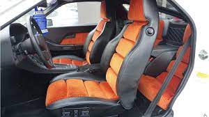Porsche 928 With Orange Pinstripe Seat