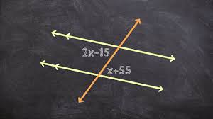 alternate interior angles to solve for
