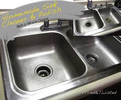 shine your stainless steel sink