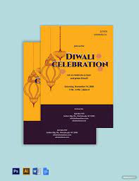 free diwali invitation template