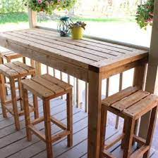 How To Build Outdoor Bar Stools