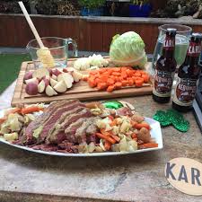 corned beef and cabbage with beer for