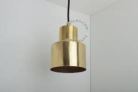 Brass Pendant Lamp Zangra
