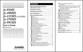 Casio Fx 991ms Tips And Tricks