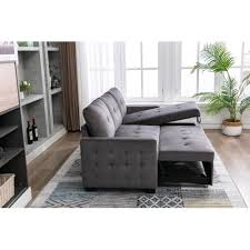 77inch reversible sectional sofa bed