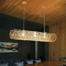 Contemporary Cylindrical Hanging Light