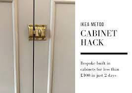 ikea metod cabinet hack my daily