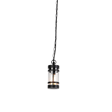 Modern Outdoor Hanging Lamp Black Ip44