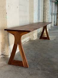 Trestle Table Drop Leaf Table