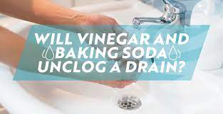 will vinegar and baking soda unclog a