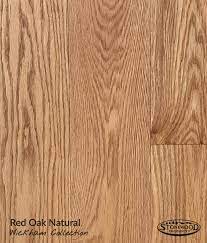 wirebrushed red oak wickham hardwood