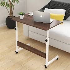 Height Adjustable Laptop Table Over Bed