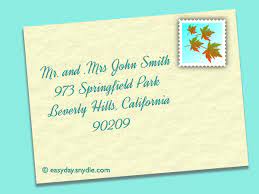 Invitations to a couple who are unmarried but live at the same address are addressed to both people on one line. How To Address Wedding Invitations Easyday