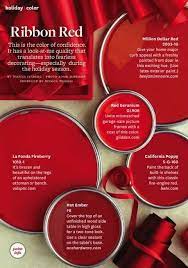 Ribbon Red Paint Color Palette Red