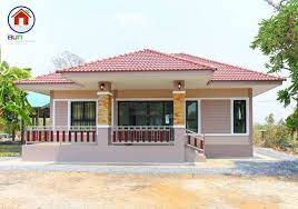 Modern Bungalow House With Prominent