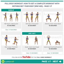 full body workout routine at home