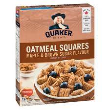 quaker oatmeal squares maple brown