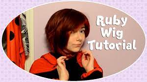ruby wig tutorial rwby you