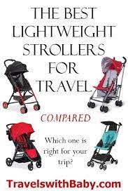The Best Lightweight Travel Strollers Compared Travels With Baby